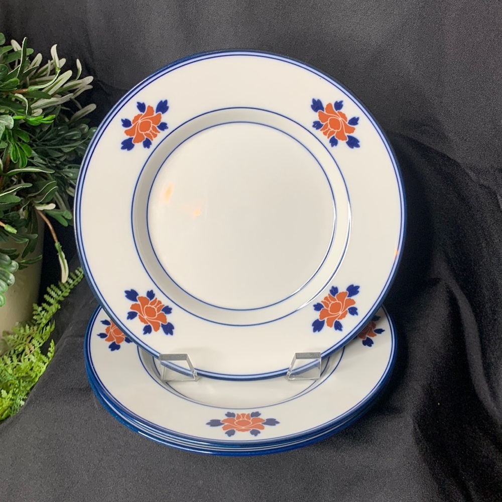 Set of 3 Dansk Cafe Lou 7 1/4” salad / dessert Plates